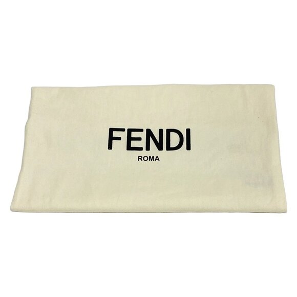 Auth FENDI Fendi Graffi Mini 8BS081 Brown Leather Shoulder Bag - Picture 14 of 14